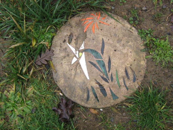 Jill Waltenspiel's step stone Jill Waltenspiel's step stone