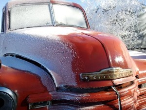 Icy truck