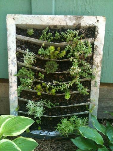 Cindy Hodgdon Barton Cindy Barton's planted metal vent