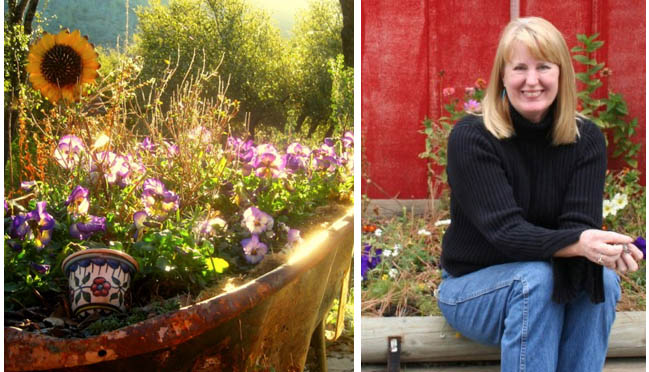 FleaMarketGardenVignettes2 Sue Langley, writier, photographer, and Flea Market Gardening blogger