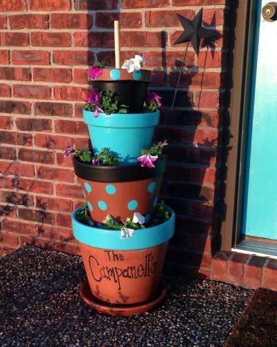 Easy Project: Garden Stack-A-Pots