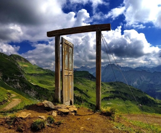 James Hilgenberg's photo of a door in the German alps