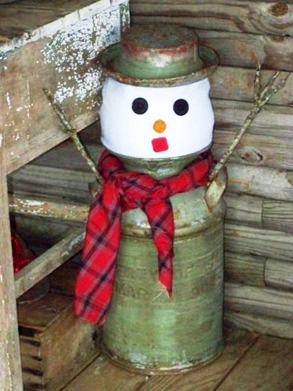 Sue Jordan‎'s simple-to-make snowman